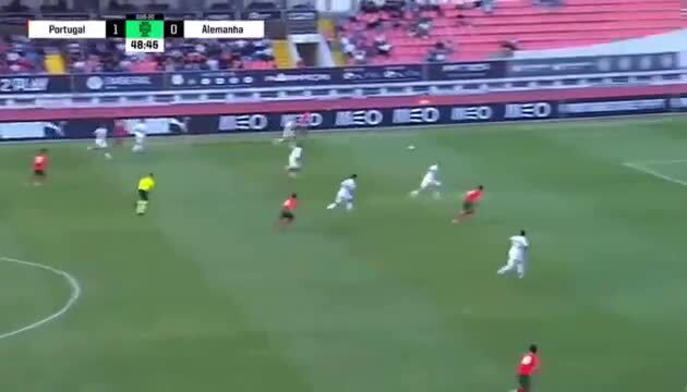 Golo de Rodrigo Ribeiro à Alemanha
