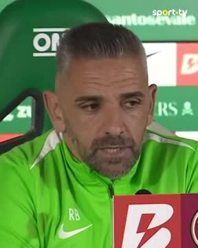 Rui Borges desvaloriza mercado e diz estar focado no Vitória - Sporting