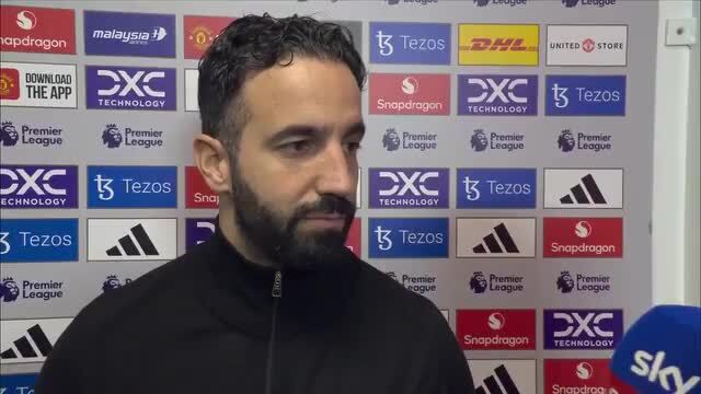 Amorim insatisfeito com nova derrota do Man United