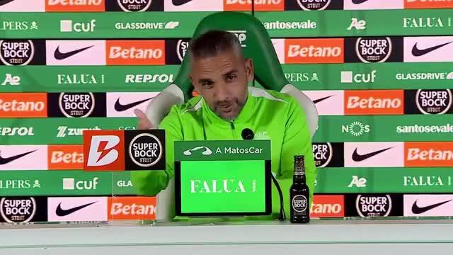 Rui Borges explica mau momento do Sporting