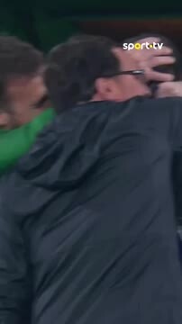 Rui Borges celebra vitória do Sporting