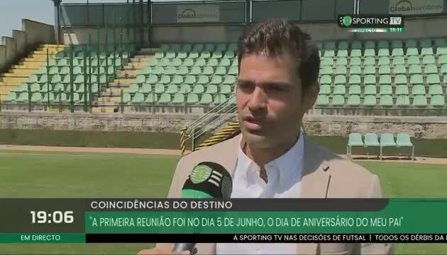 Tiago Fernandes é o novo treinador da equipa B do Sporting