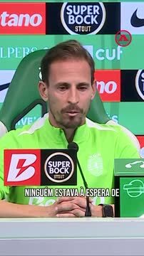 Declarações de João Pereira após Sporting - Santa Clara