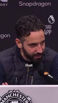 Conferência de imprensa de Amorim depois do Manchester United - Brighton