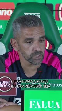 Rui Borges na antevisão do Sporting - Porto