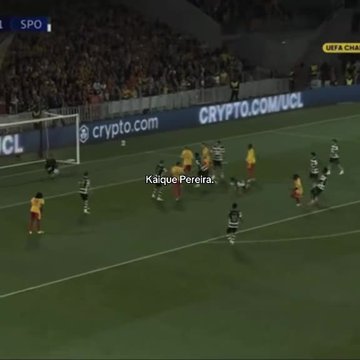 Jogaço de Kaique no Lens - Sporting