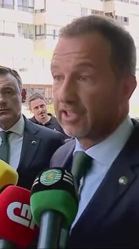 Frederico Varandas aborda novela do Sporting com Viktor Gyokeres