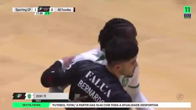 Golaço de Zicky Té no Sporting - Fundão