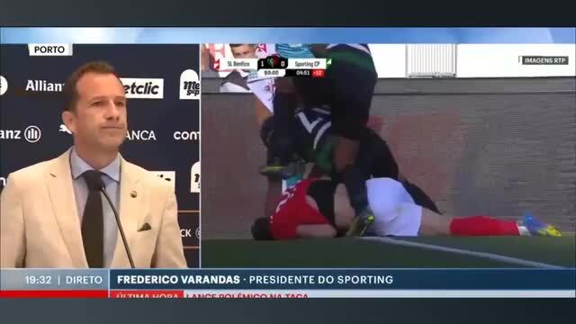 Frederico Varandas comenta caso de Matheus Reis e responde aos críticos do Sporting