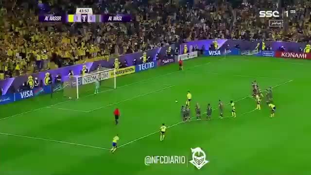 Golo de Cristiano Ronaldo no Al Nassr - Al Wasl