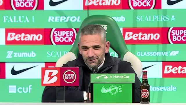 Rui Borges já só pensa no jogo contra o Vitória de Guimarães