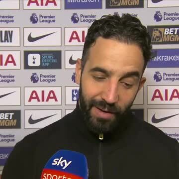 Amorim desvaloriza críticas ao futebol do Manchester United