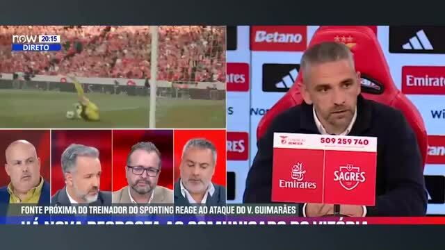 Sérgio Krithinas comenta polémica entre Rui Borges e Vitória de Guimarães