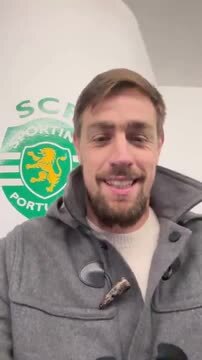 Palavras de Coates no regresso ao Sporting