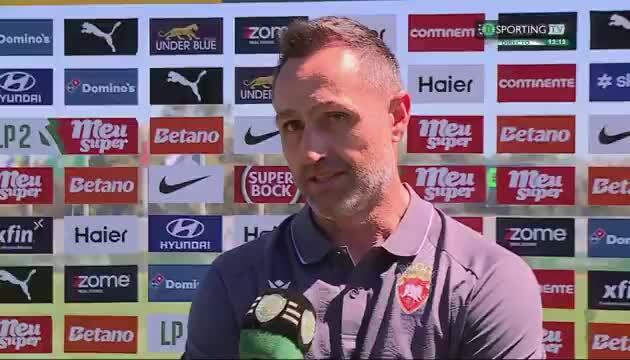 Treinador do Penafiel pede desculpa ao Sporting