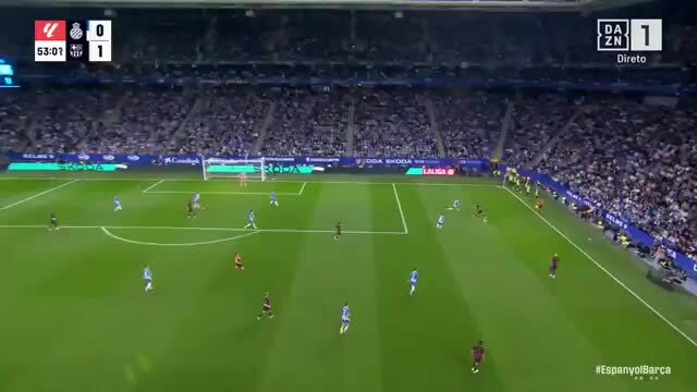 Lamine Yamal marca golaço no Espanyol - Barcelona para ganhar a La Liga