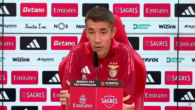 Na véspera do Farense - Benfica, Lage deixou uma certeza sobre Samuel Soares