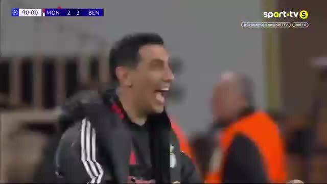 Só nós sentimos assim! Festejo de Di María no Monaco - Benfica dá que falar