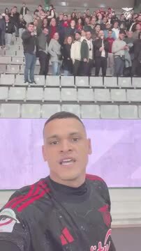 Jacaré deixa mensagem aos adeptos, após Benfica vergar Braga na Taça de Portugal