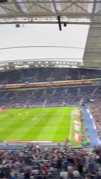 Golo de Rafa Silva no Sporting - Benfica festejado no Dragão