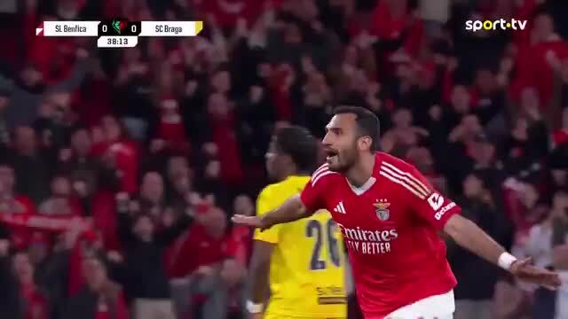 Confira os melhores momentos da partida entre o Benfica e o Braga