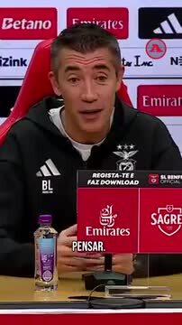 Bruno Lage comenta lesão de Renato Sanches, antes do Benfica - Famalicão