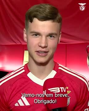 Recorde a mensagem que Samuel Dahl deixou aos adeptos do Benfica