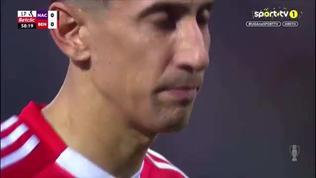 Di María inaugura o Nacional - Benfica