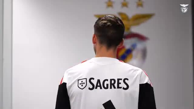 Clément Lenglet no primeiro dia no Benfica