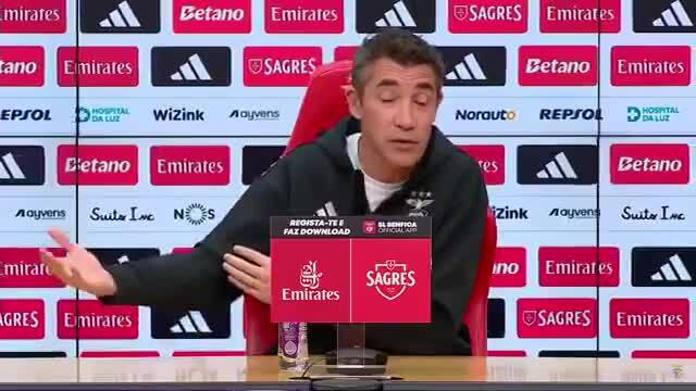 Bruno Lage deixa recado ao plantel do Benfica