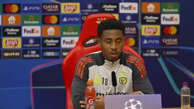 Leandro Barreiro elogia Bruno Lage antes do Benfica - Barcelona