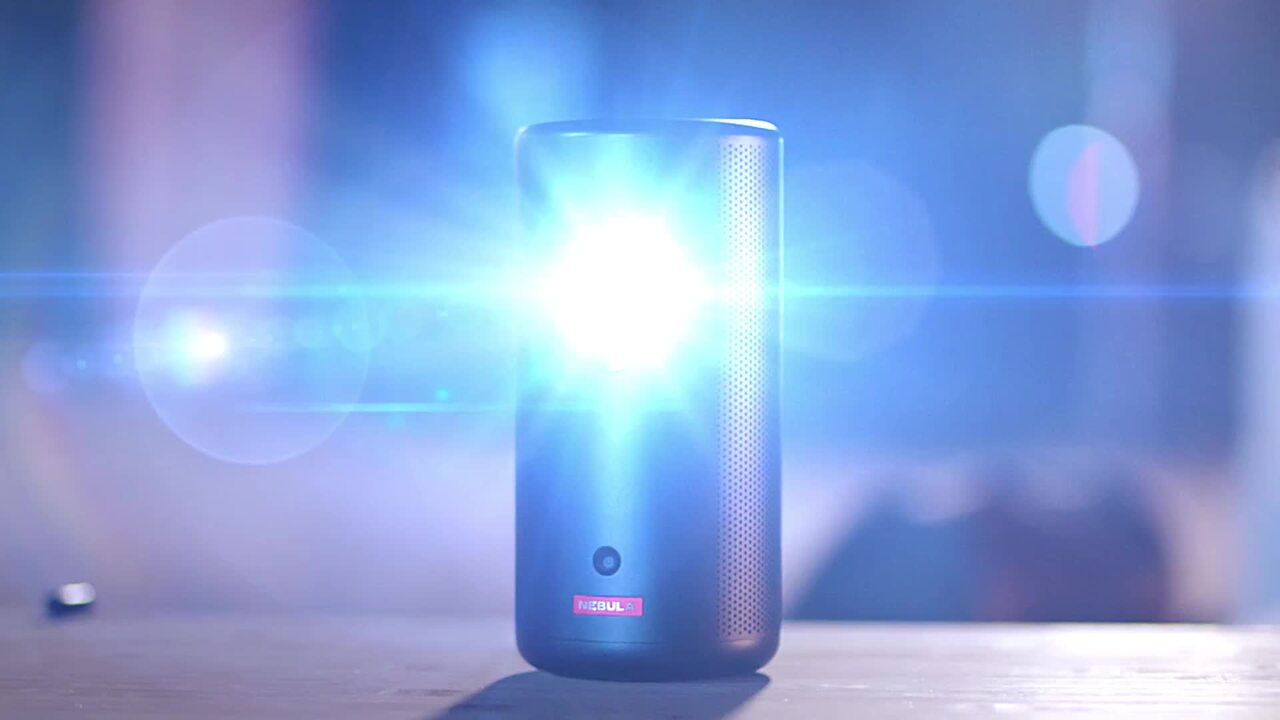 Nebula by Anker Capsule 3 1080p Smart LED Projector with Gimbal