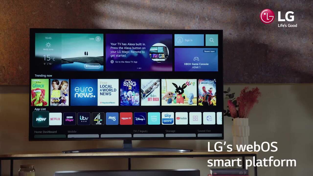 LG 65NANO766QA (2022) LED HDR NanoCell 4K Ultra HD Smart TV, 65