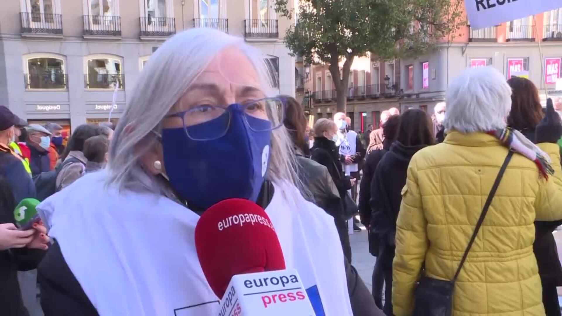 Marea de Residencias denuncia los &quot;protocolos de la muerte&quot; en la primera ola del Covid