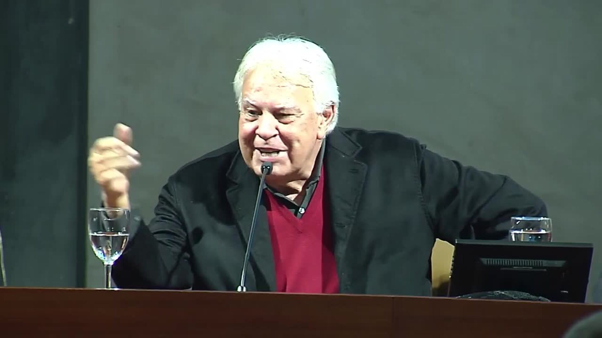 González, sobre reformar el Código Penal: «A veces lo pide gente que ha roto el perímetro de la Constitución»