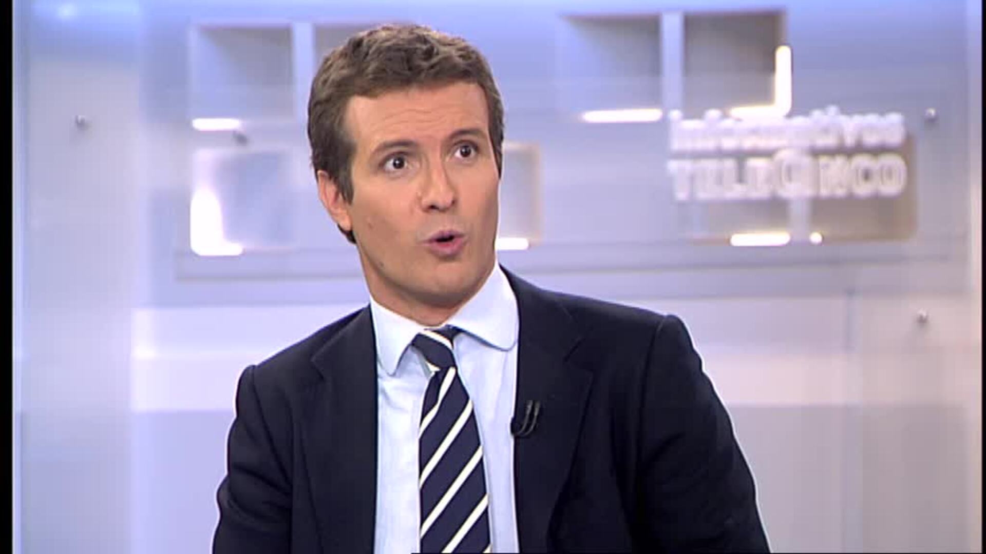 Casado: &quot;¿Hasta qué punto puede decir Pedro Sánchez que no quiere compartir su Gobierno con Podemos?&quot;