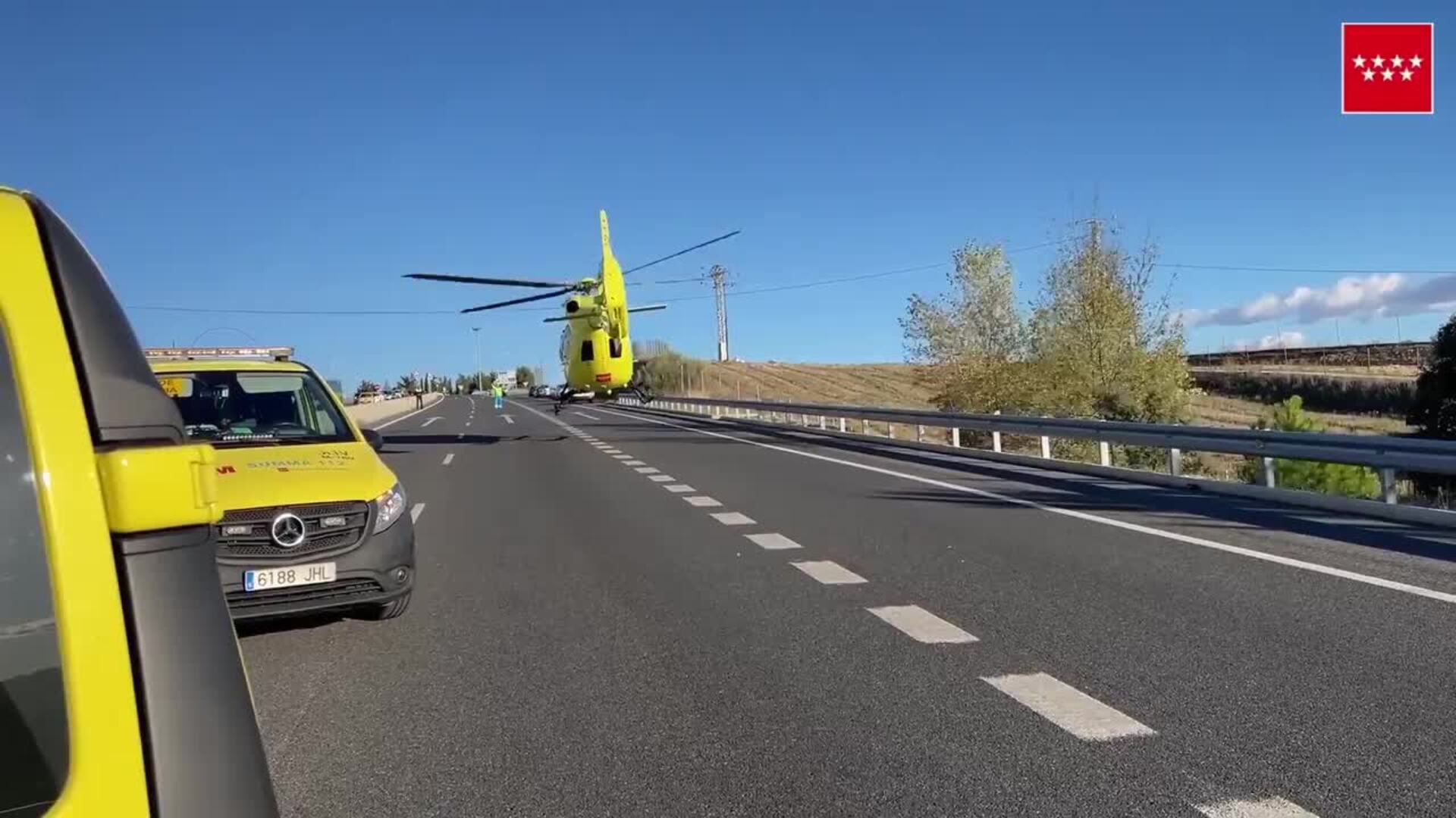 Muere un ciclista arrollado por un coche en la M-509 en Majadahonda