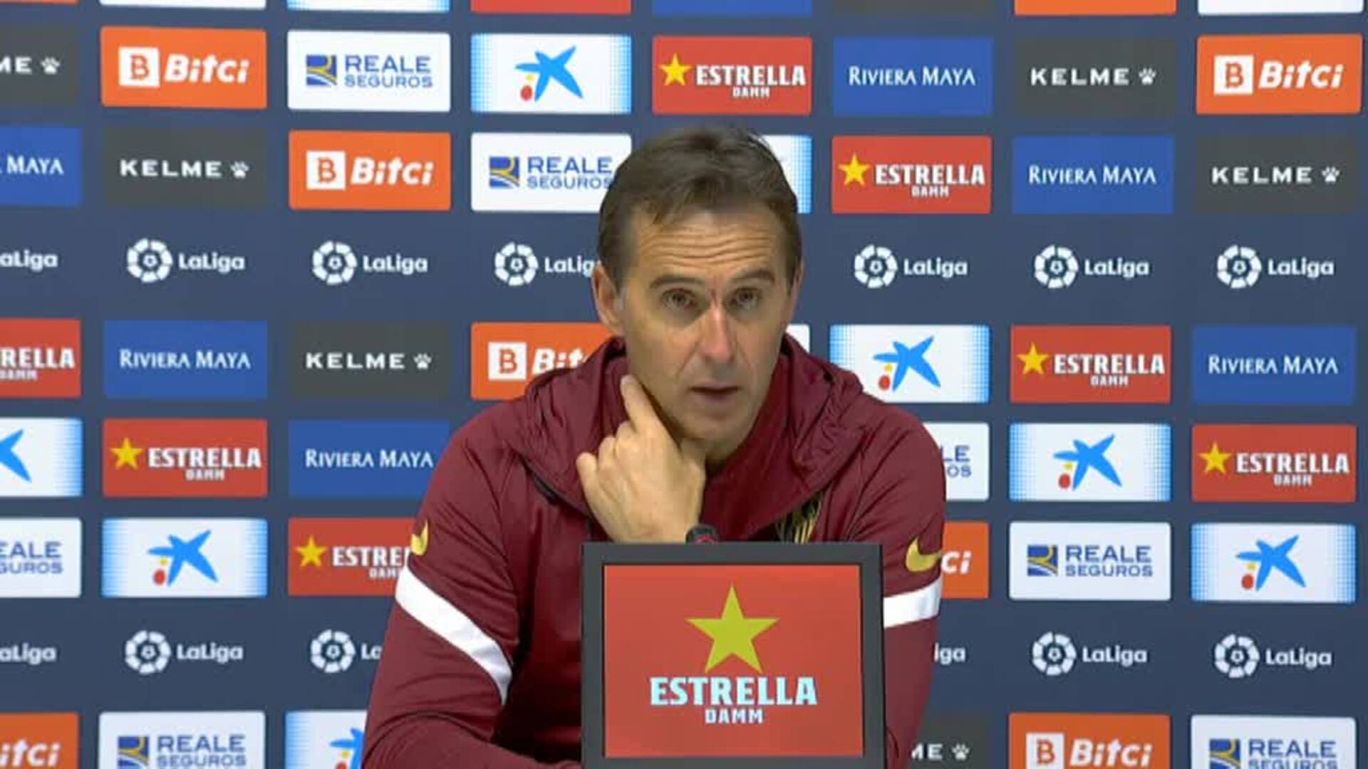 Lopetegui: &quot;Hemos tratado de ganar con un hombre menos, pero ha sido muy complejo&quot;
