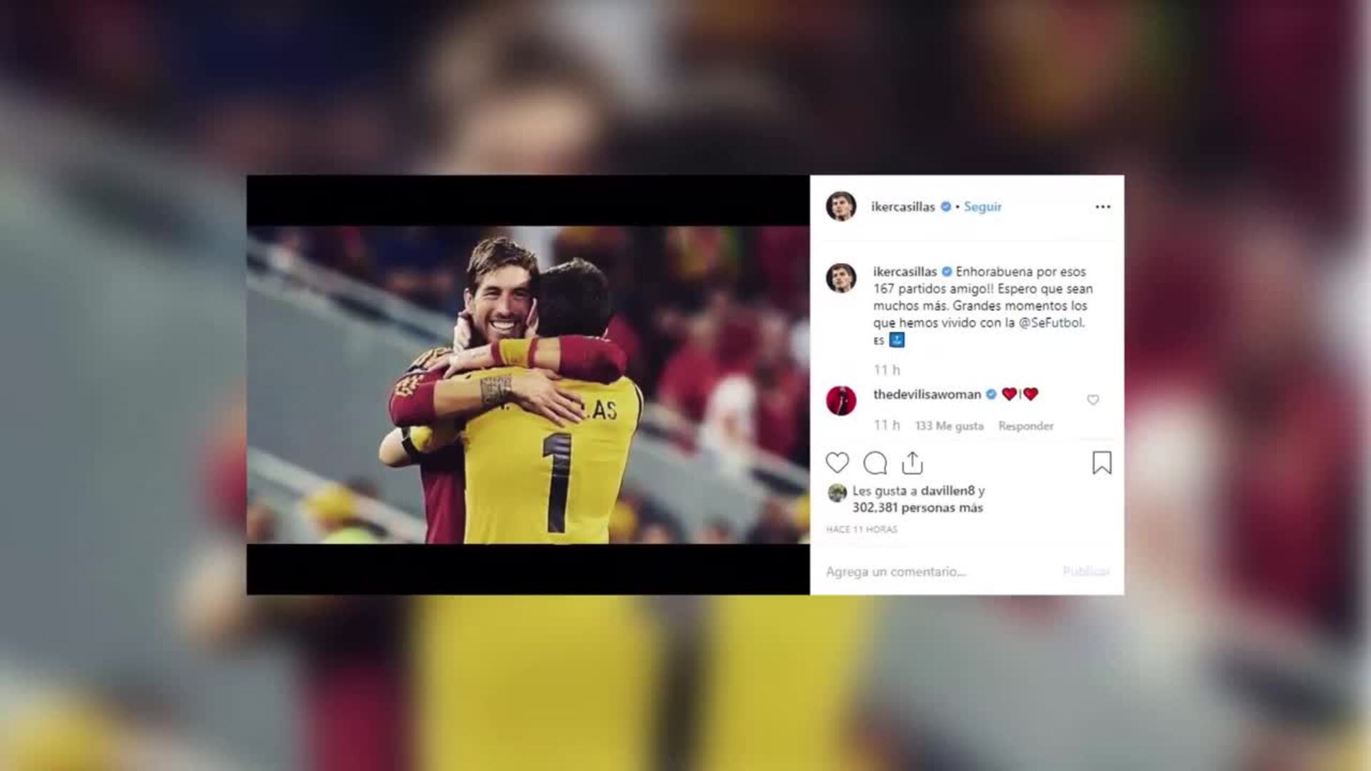 Sergio Ramos alcanza el récord de Casillas en la selección