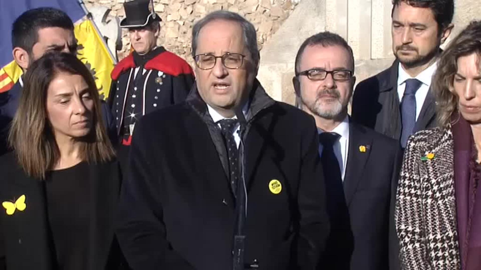 Torra contesta al Rey: &quot;Lo que es una seria preocupación es el Estado español&quot;