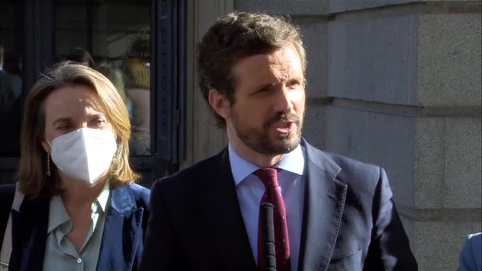 Casado: &quot;El PP no apoyará ninguna contrarreforma laboral, no seremos su muleta&quot;