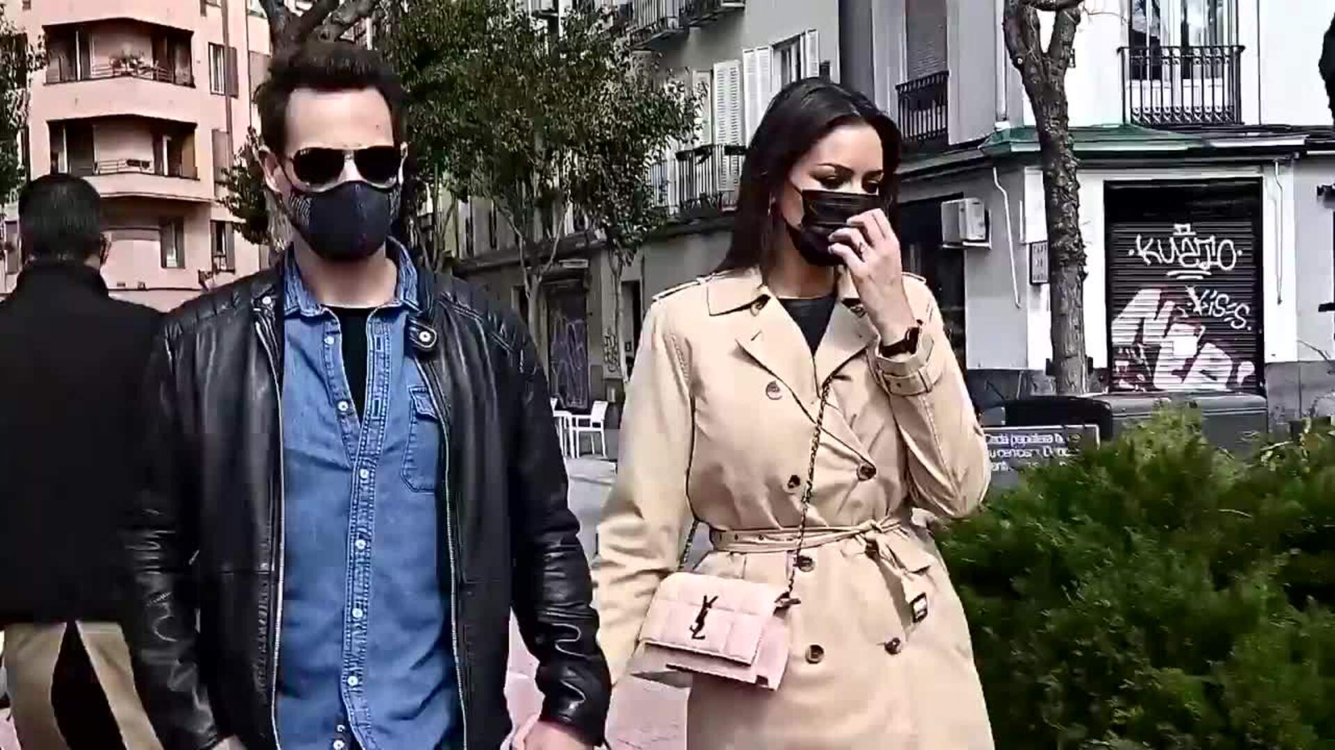 Christian Gálvez y Patricia Pardo pasean su amor de la mano por primera vez