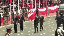 Perú conmemora sus 204 años de independencia con un gran despliegue militar y artístico