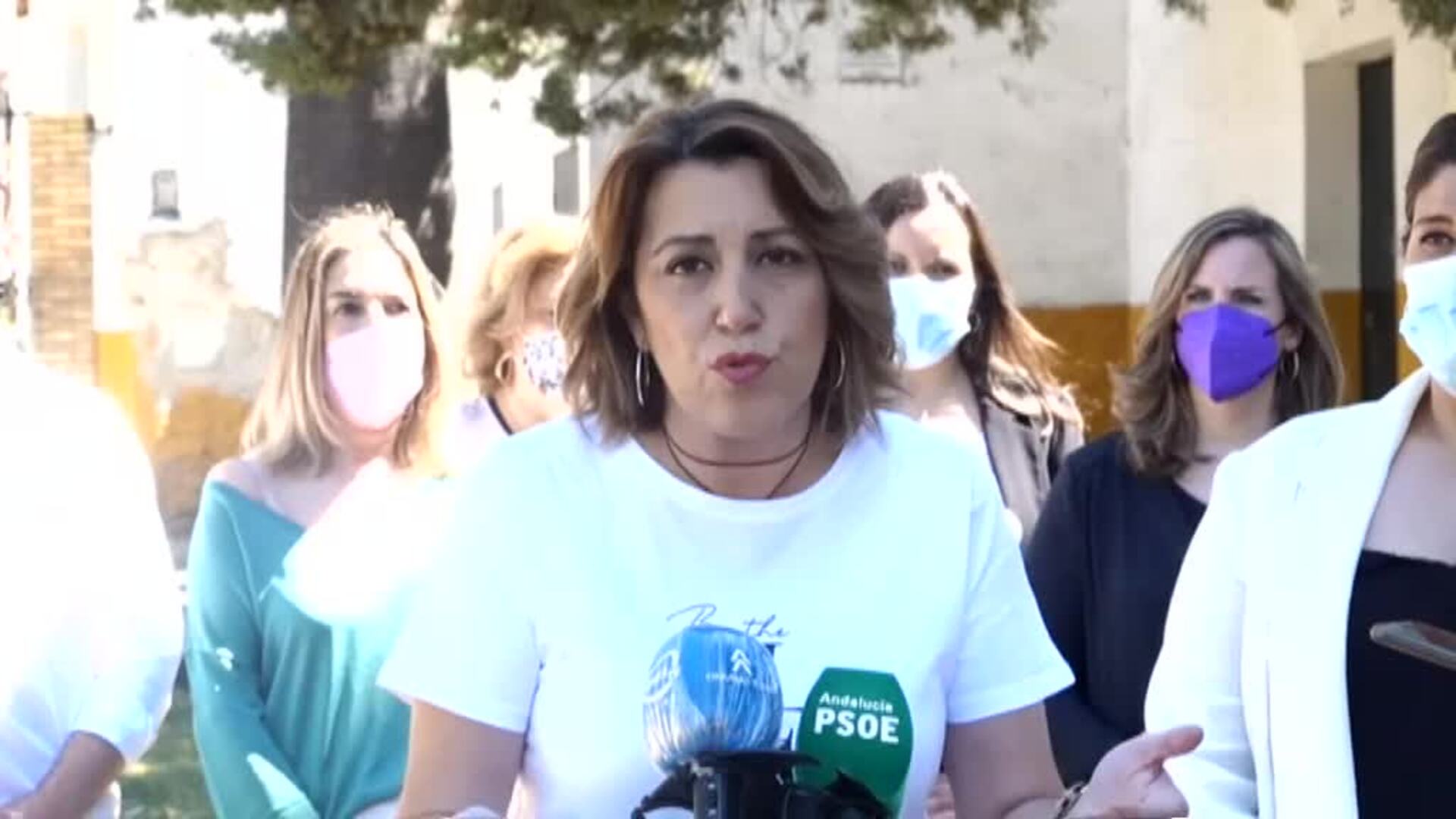 Susana Díaz: &quot;La estabilidad de Andalucía depende de la fuerza de extrema derecha&quot;