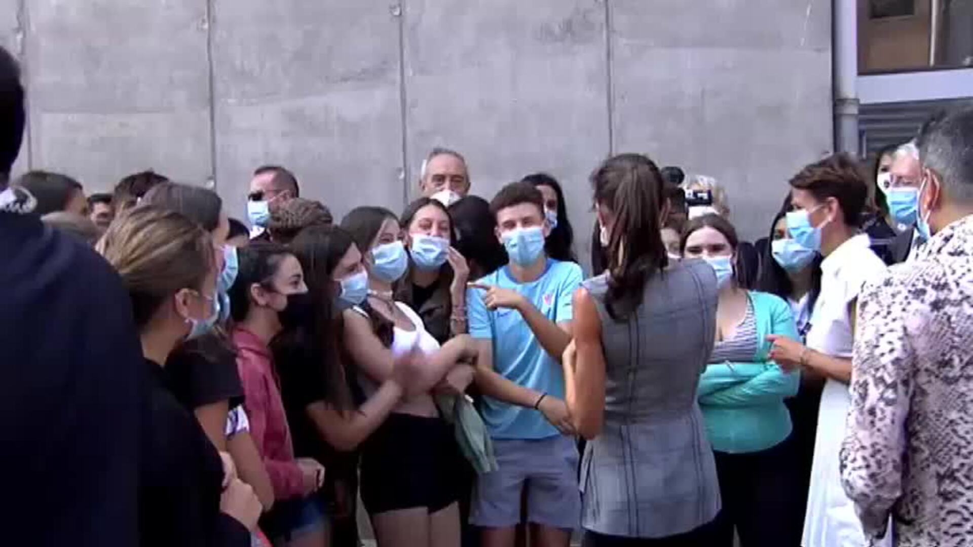 La Reina Letizia confirma que la princesa de Asturias se encuentra bien