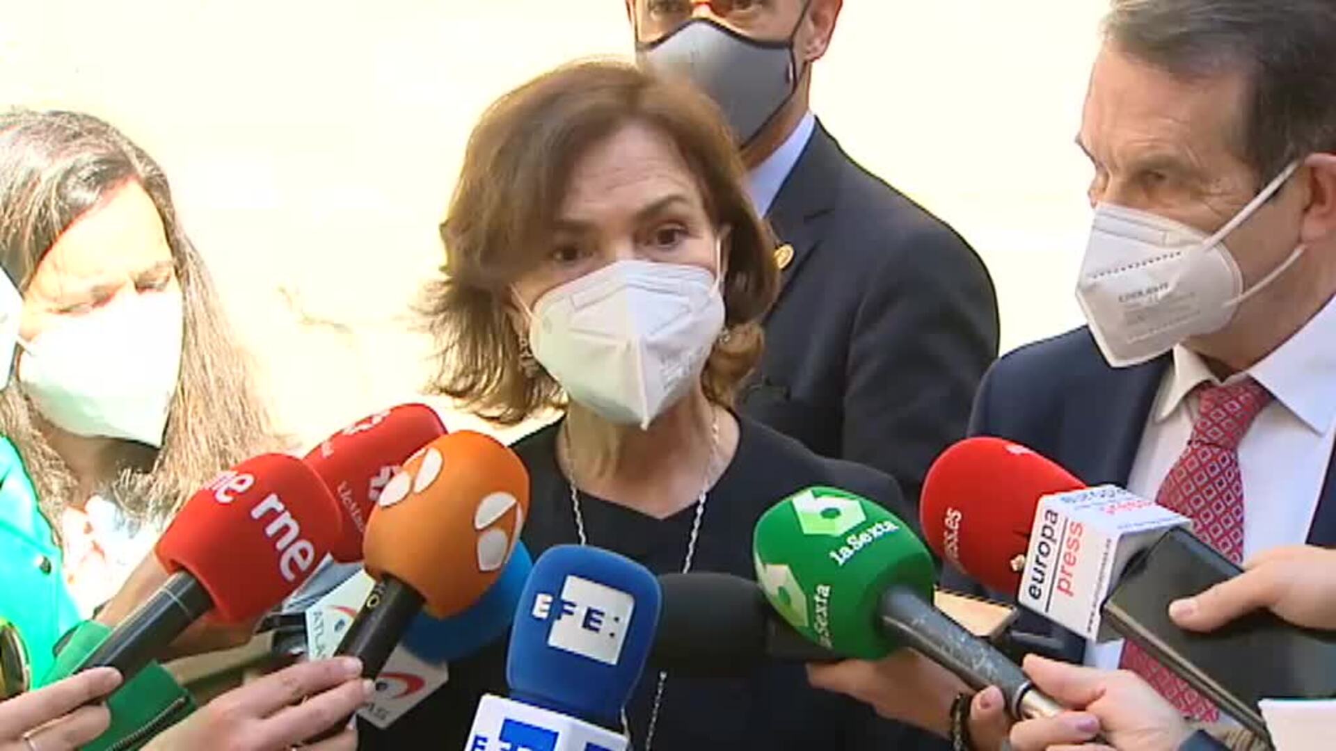 Calvo: &quot;Que el Tribunal Supremo ayude para que las comunidades autónomas caminen seguras hacia donde consideren según sus datos&quot;