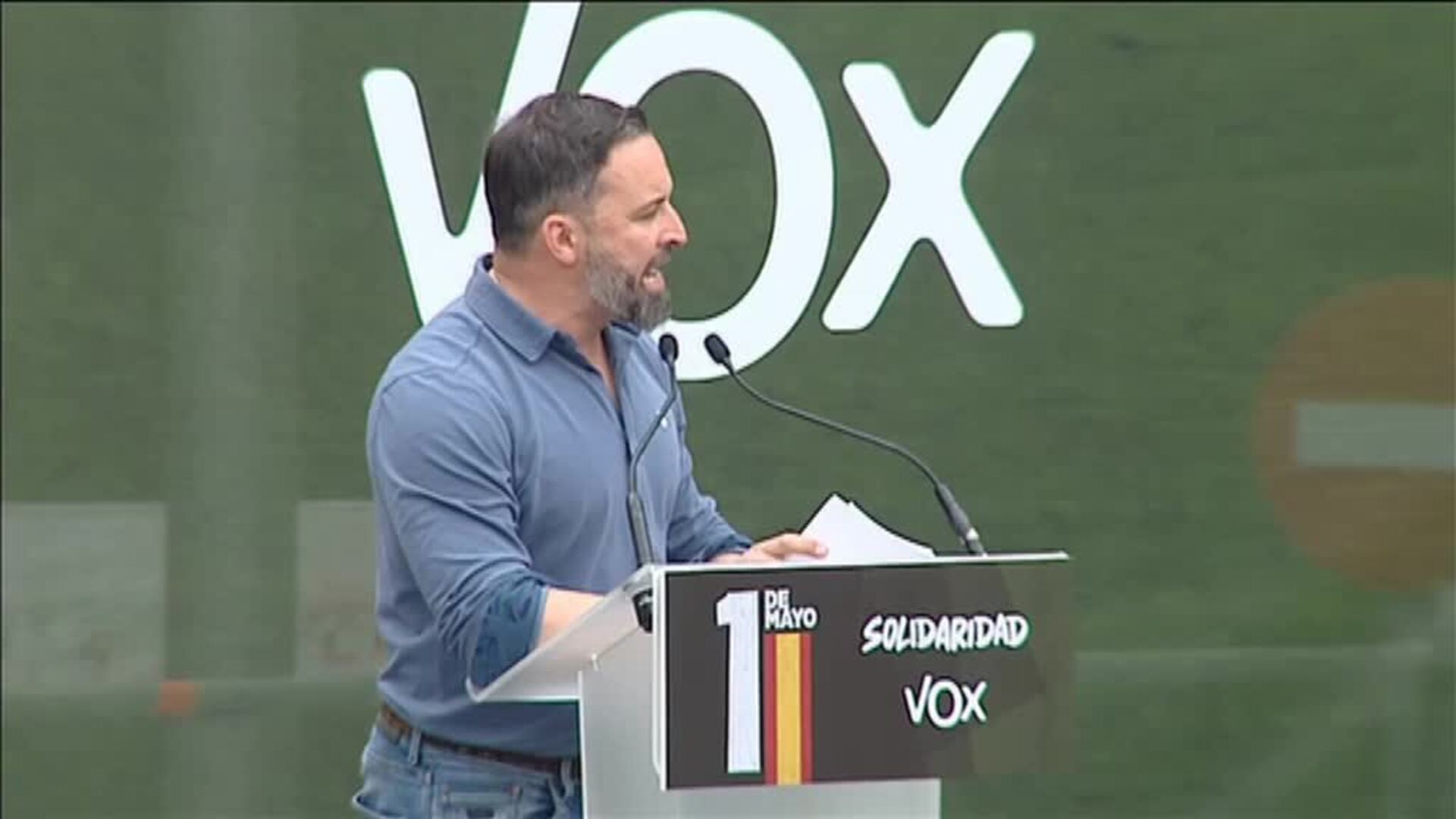 Abascal acusa a CCOO y UGT de inacción ante el desempleo y pide el fin del toque de queda