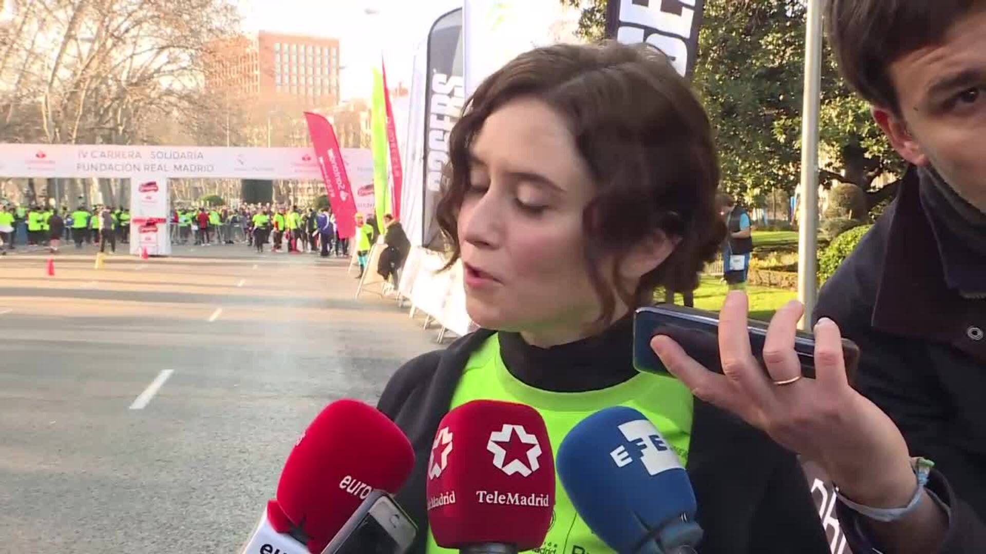 Ayuso critica que Sánchez no recibiera a Guaidó