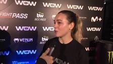 Ilia Topuria asiste a la velada de MMA WOW 19