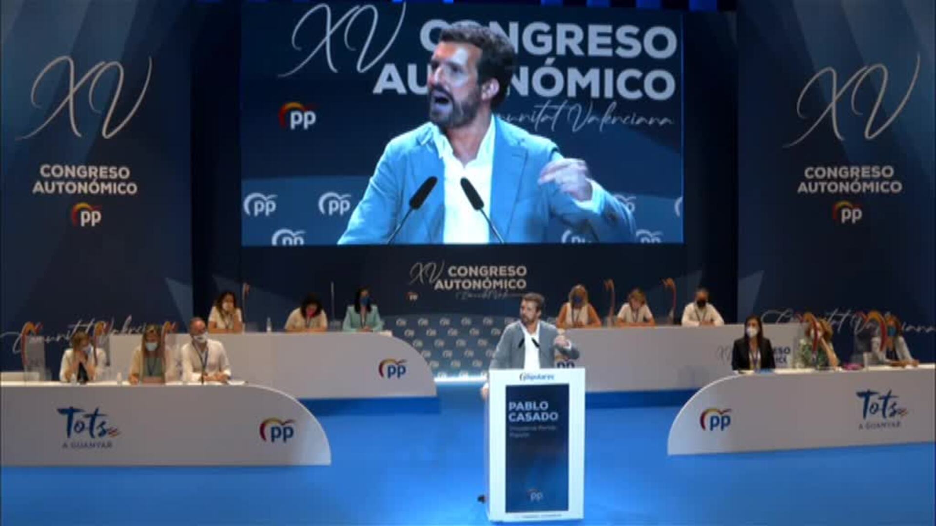 Casado califica el Comité Federal del PSOE como el de &quot;El silencio de los corderos&quot; de todos los dirigentes socialistas en desacuerdo con los indultos